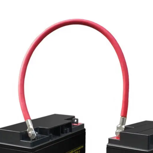 Elios Inverter Cable Pair AWG4/0-M8 Lugs, 5Ft Black/Red
