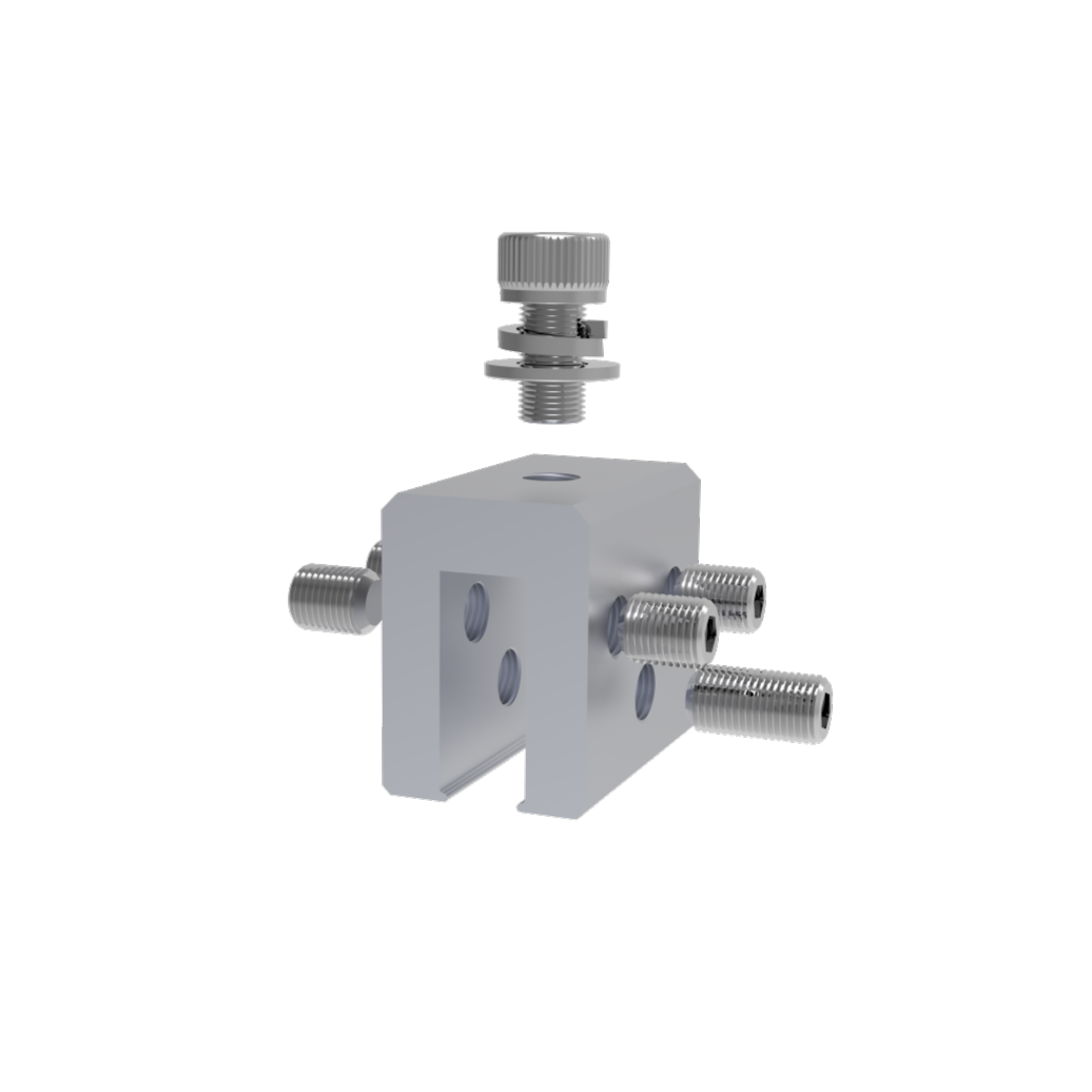 Elios Standing Seam Clamp for metal roof (L-Foot not included)