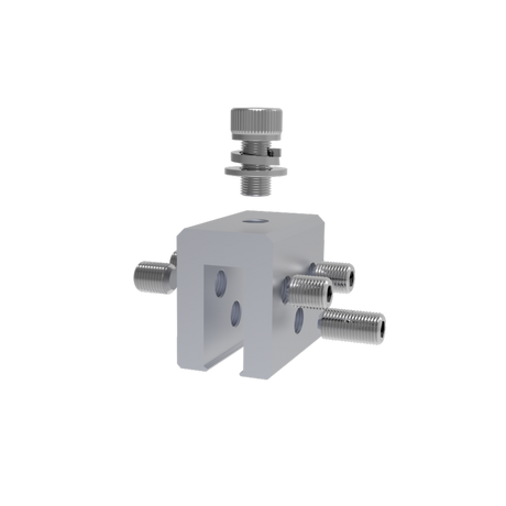 Elios Standing Seam Clamp for metal roof (L-Foot not included)