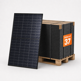 Elios Voltaic 450HC-BF 30mm Frame | All Black 450W Bifacial Solar Panel TopCon Panel VOC 38.63VDC