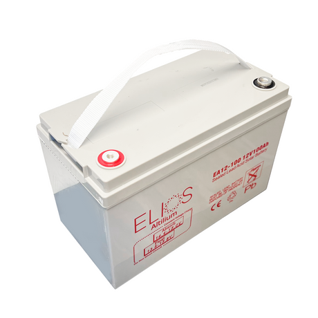 Elios Altilium EA12-100 | Sealed Rechargeable Lead Acid AGM Battery | 12V-100Ah