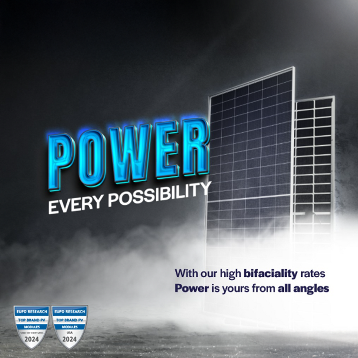 Elios Voltaic 585HC-BF | Panneau solaire monoface biface 585 W