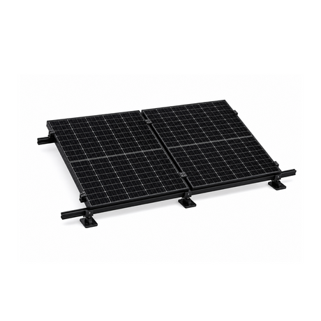 Elios Black solar panel kit on a white background