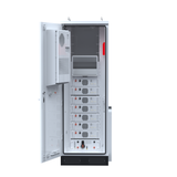 Armoire de stockage d'énergie au lithium haute tension Elios Litio EE-HV 30,7–61,4 kWh pour usage commercial | Intérieur et extérieur | Homologuée UL