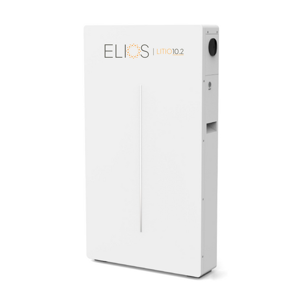 Elios Litio10.2 | 10.24KWh/51.2V WIFI Wall Mount UL Approved Lithium Battery IP65