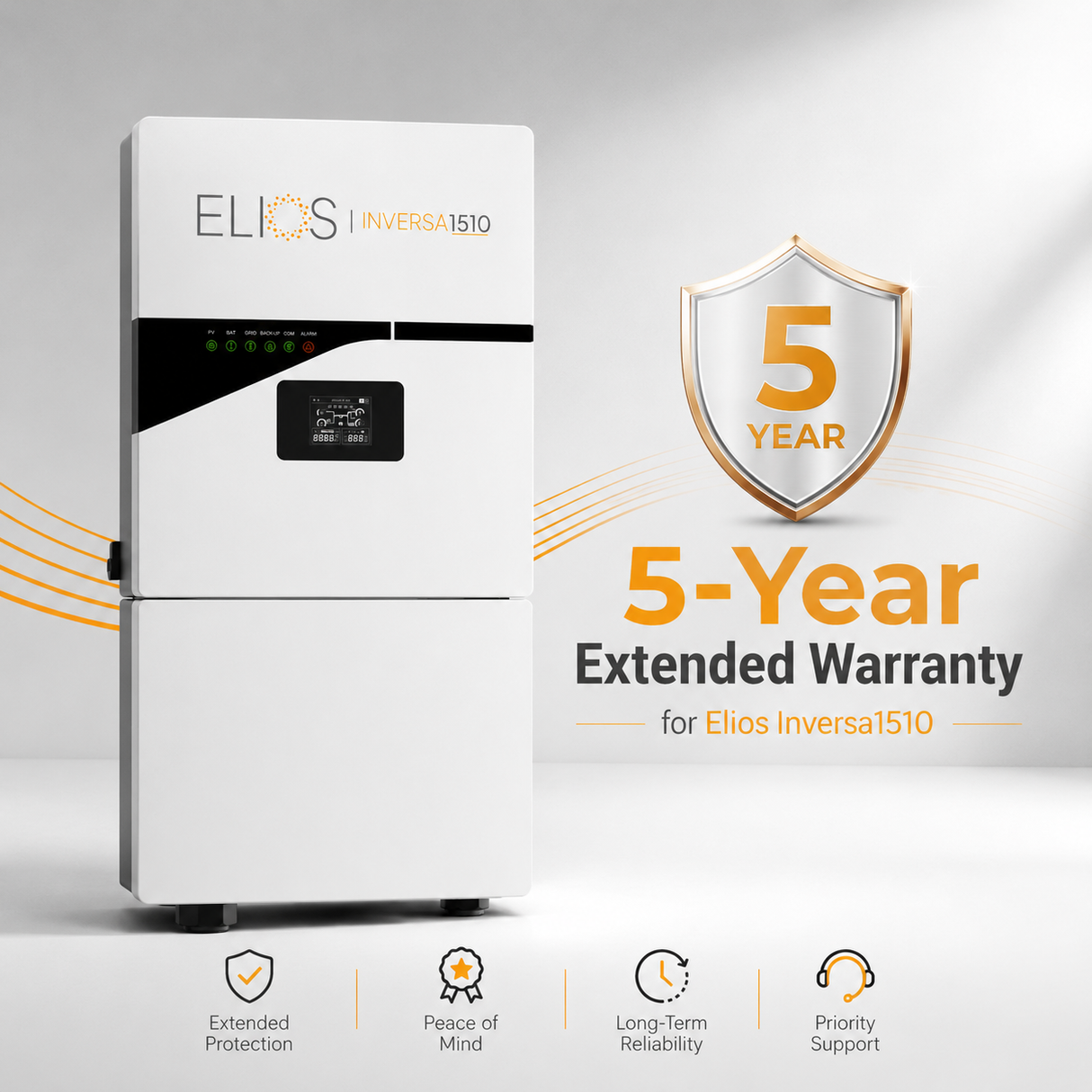 Do you want Extended 5 years warranty for Elios Inversa 1510?