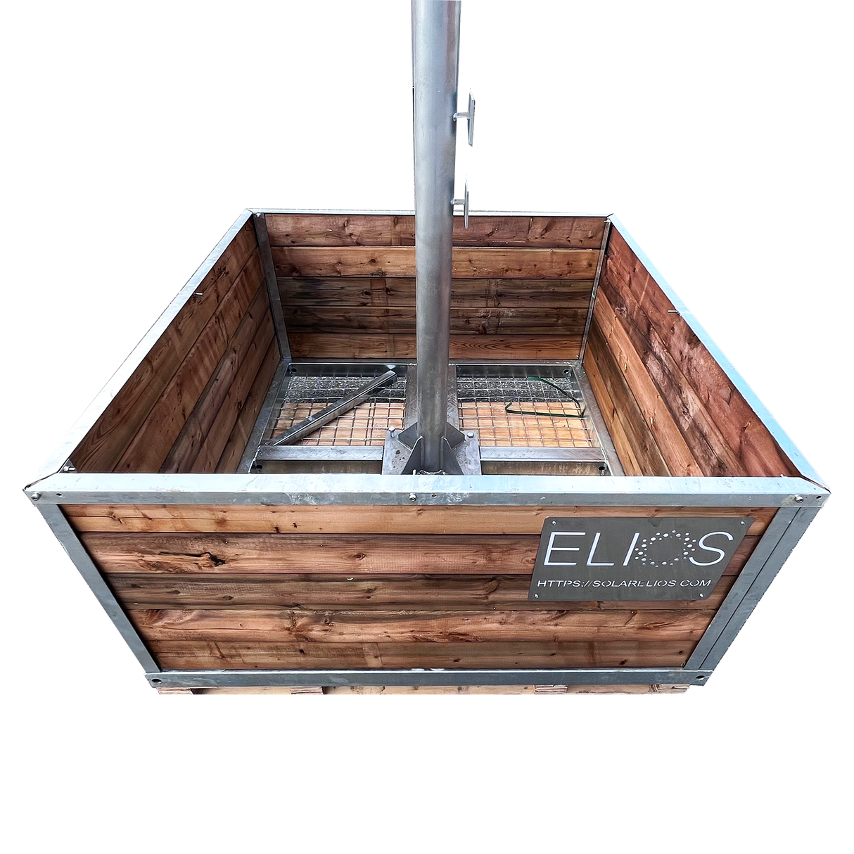 Elios Basket 4 for Elios Arbora P4 Pole Post| To Fill with Rock