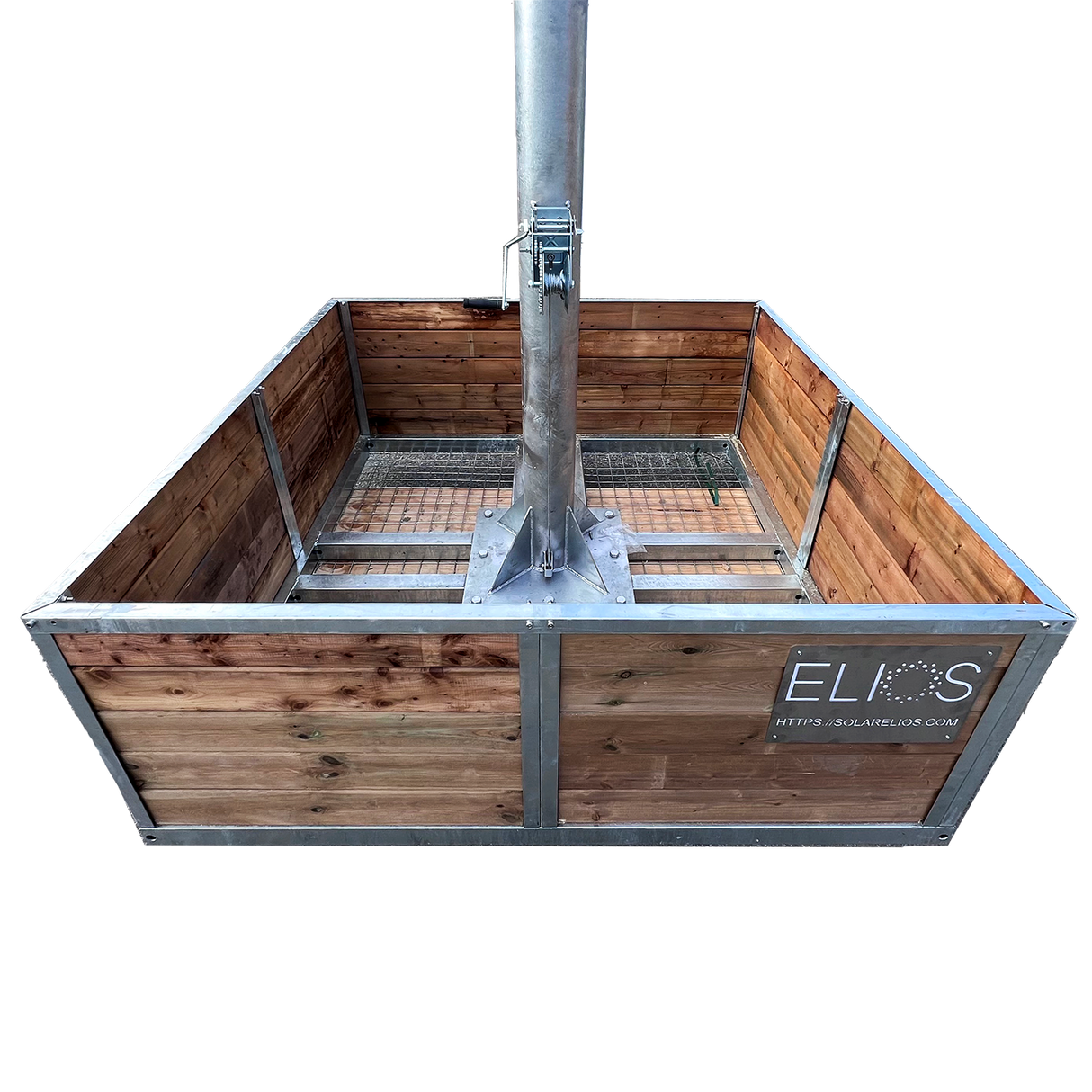 Elios Basket 8 Panel Post  for Elios Arbora P8 | To fill with rock