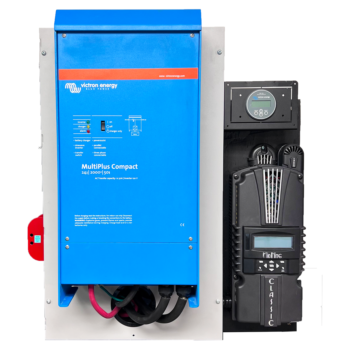 Ready-to-Use Solar Kit | 2000W Victron Energies Inverter-Charger