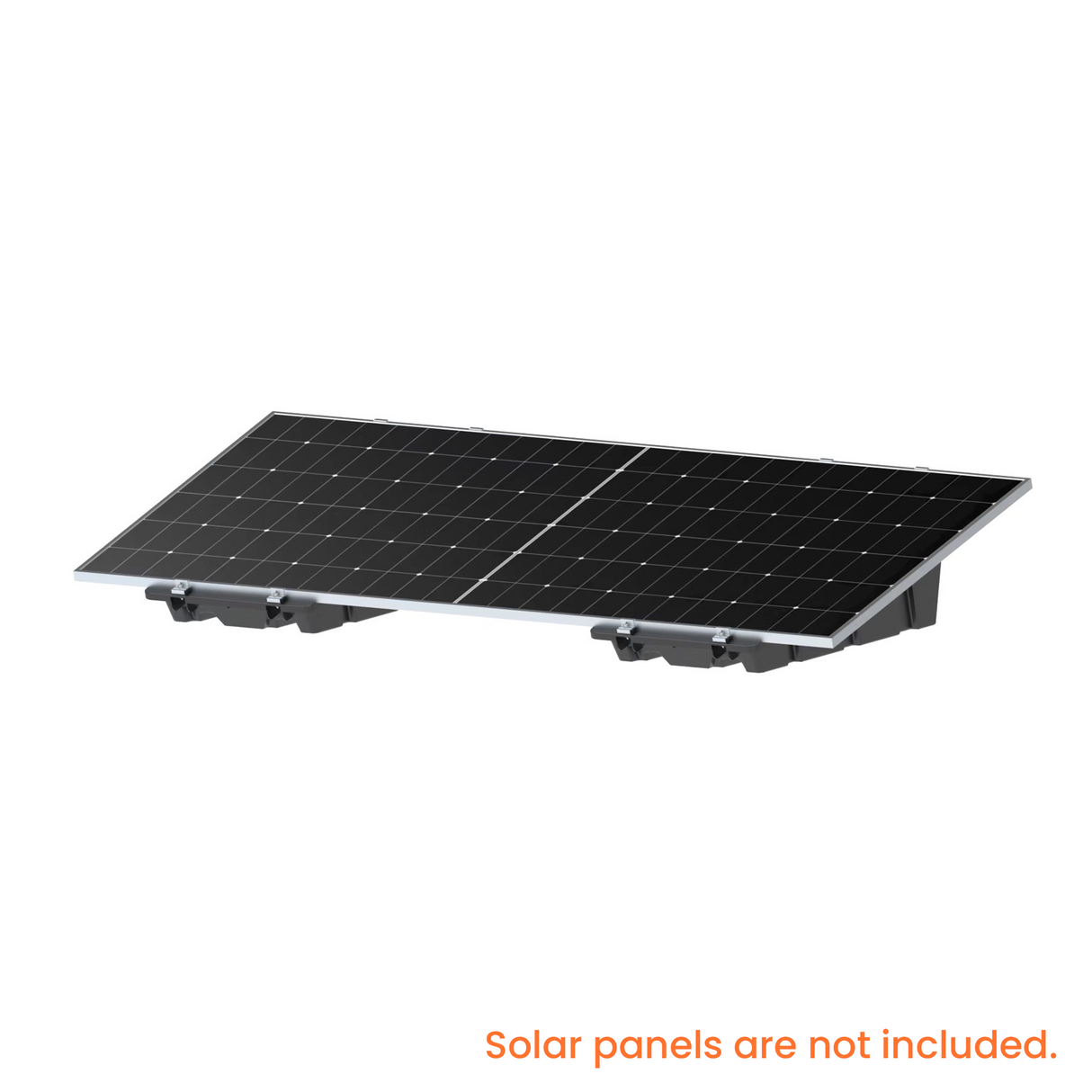 Elios Tectum Flat Roof Plastic Ballast Rack Kit for 2 Solar Panels