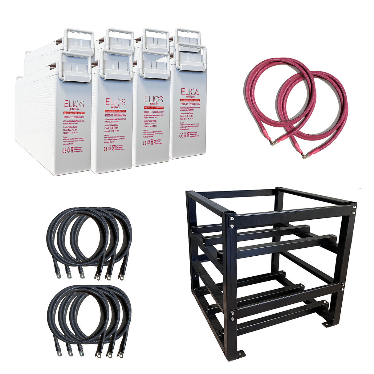 Kit Elios Bundle 4 | Batterie 400 Ah/48 V - 19,2 kWh