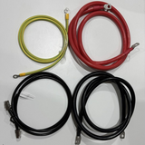 Elios Litio 5.12 Cable Kit | Positive and Negative cable 4AWG 1.5m, 1 Communication cable 1.5m, 1 Ground cable 1.5m