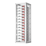 Armoire de batterie Elios LV à montage en rack ouverte pour 13 batteries Litio5.12