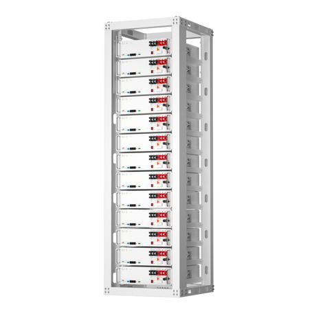 Elios LV Open Rackmount Battery Cabinet for 13 Litio5.12 Batteries