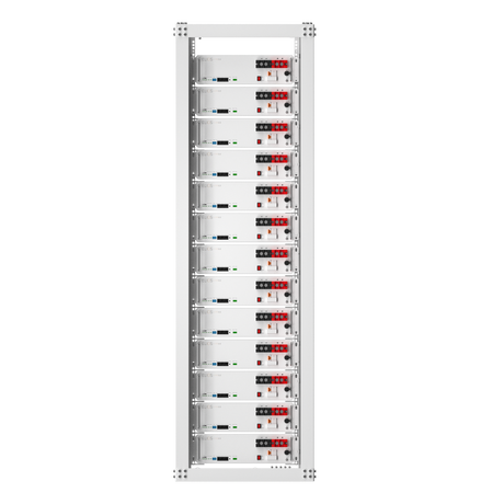 Elios LV Open Rackmount Battery Cabinet for 13 Litio5.12 Batteries