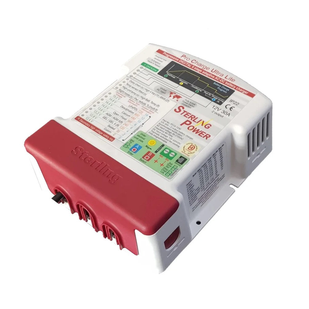 Sterling Power Pro Charge Ultra Lite | 12 V, 30 A