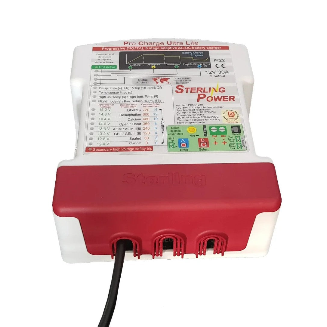 Sterling Power Pro Charge Ultra Lite | 12 V, 30 A