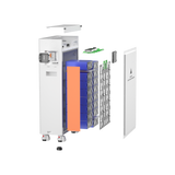 Elios Litio16 | 16 kWh/51.2V LiFePO4 Lithium Battery | UL9540A, UL1973, IP65, WiFi, Heated