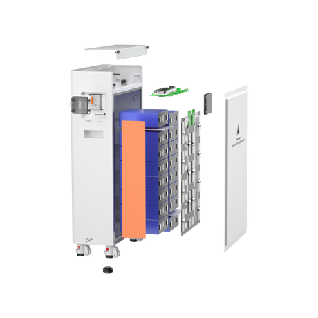 Elios Litio16 | 16 kWh/51.2V LiFePO4 Lithium Battery | UL9540A, UL1973, IP65, WiFi, Heated