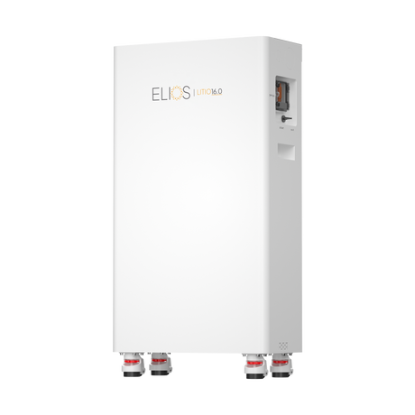 Elios Litio16 | 16 kWh/51.2V LiFePO4 Lithium Battery | UL9540A, UL1973, IP65, WiFi, Heated