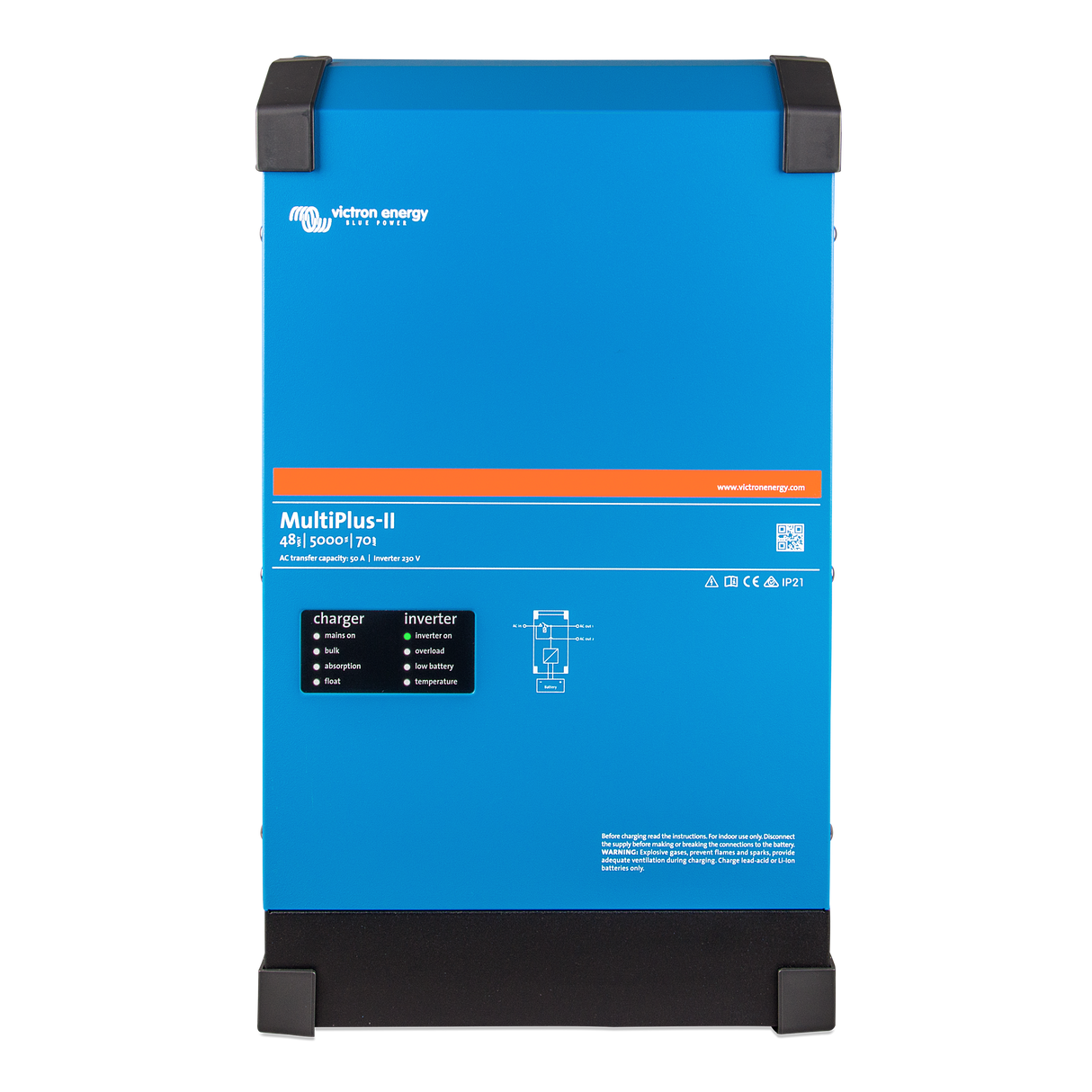 Victron Energy MultiPlus-II 48/5000/70-95 120V | UL 1741 | PMP482505120