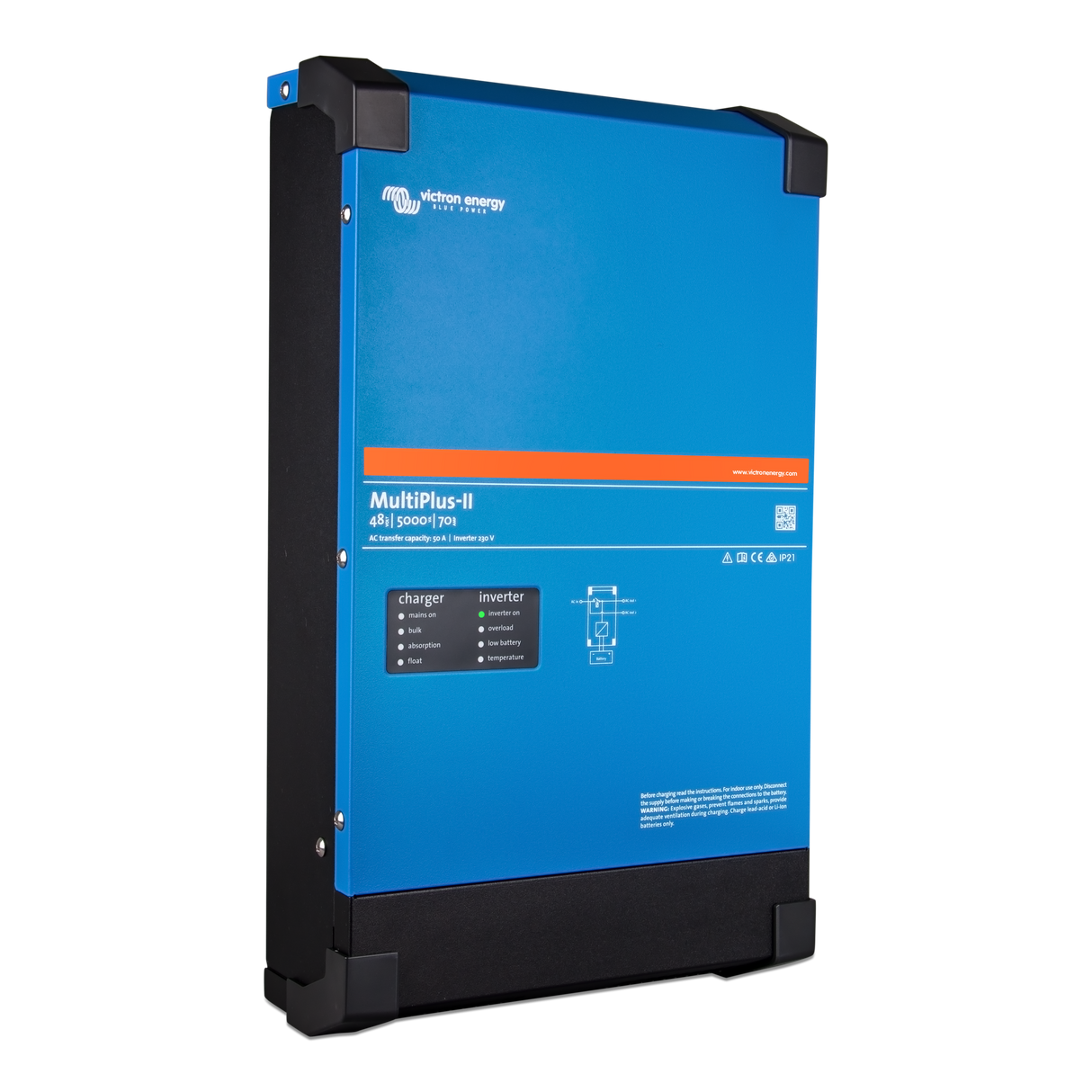 Victron Energy MultiPlus-II 48/5000/70-95 120V | UL 1741 | PMP482505120