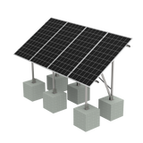 Elios Terra G4 | Ground Mount System For 4 Solar Panels