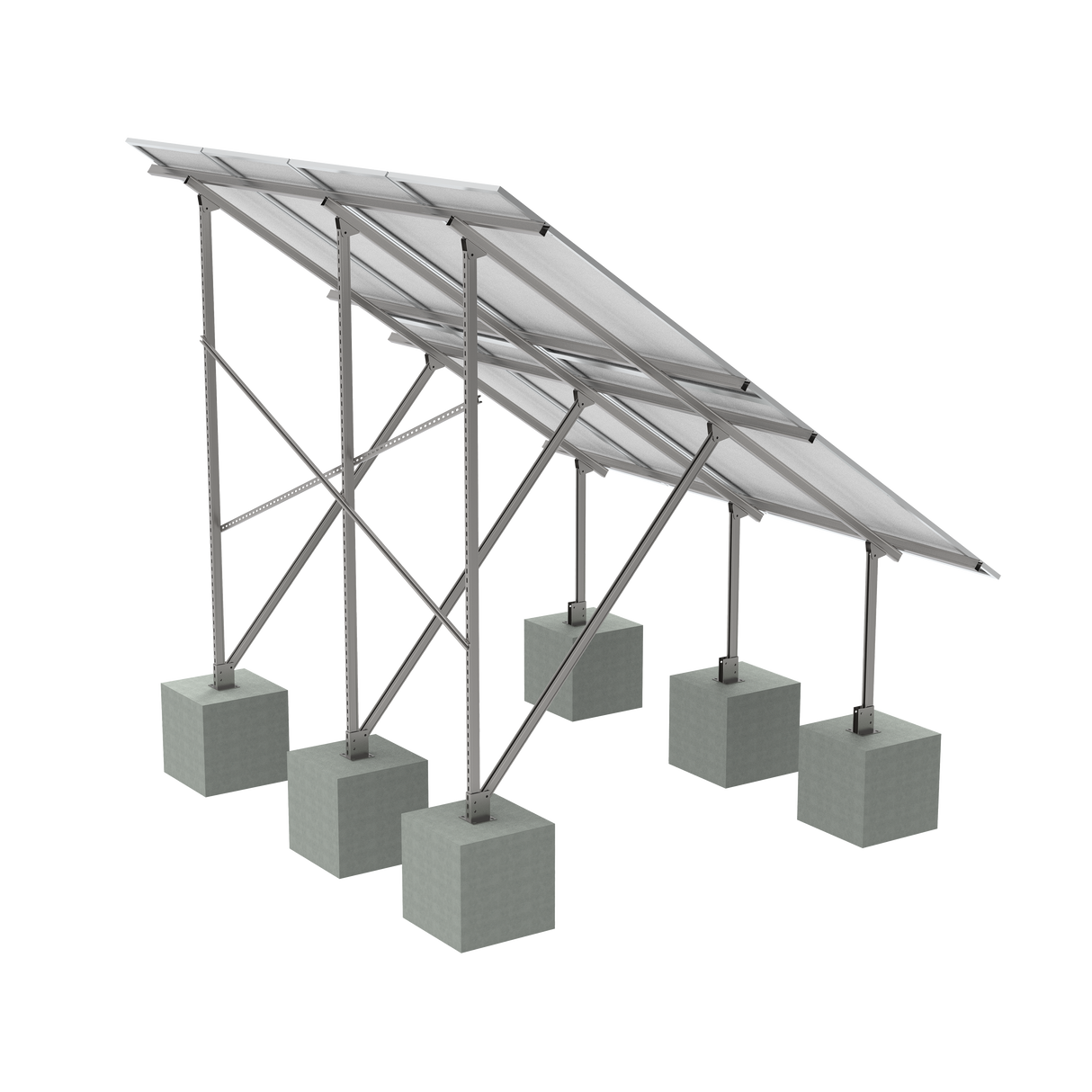 Elios Terra G8 | Ground Mount System For 8 Solar Panel