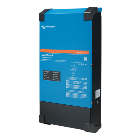Left-side view of the Victron Energy MultiPlus-II 12/3000/120-50 2x120V inverter charger
