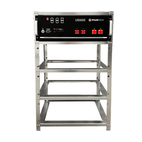 Pylontech Battery Rack for 4 X US5000 | Galvanized steel