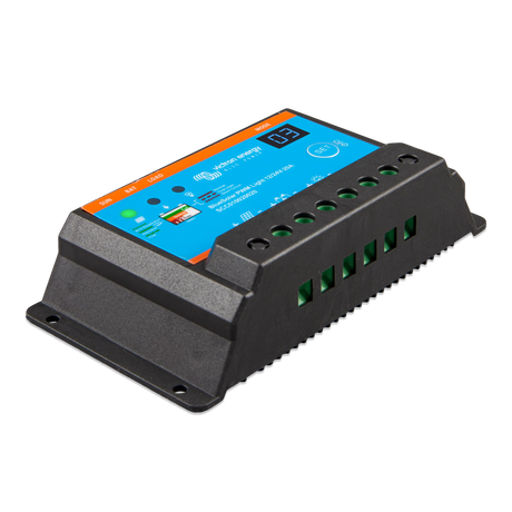 Régulateur de charge Victron BlueSolar PWM-Light 12/24 V 20 A – vue de profil droit