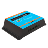 Vue de profil du régulateur de charge Victron BlueSolar PWM-Light 48 V 10 A