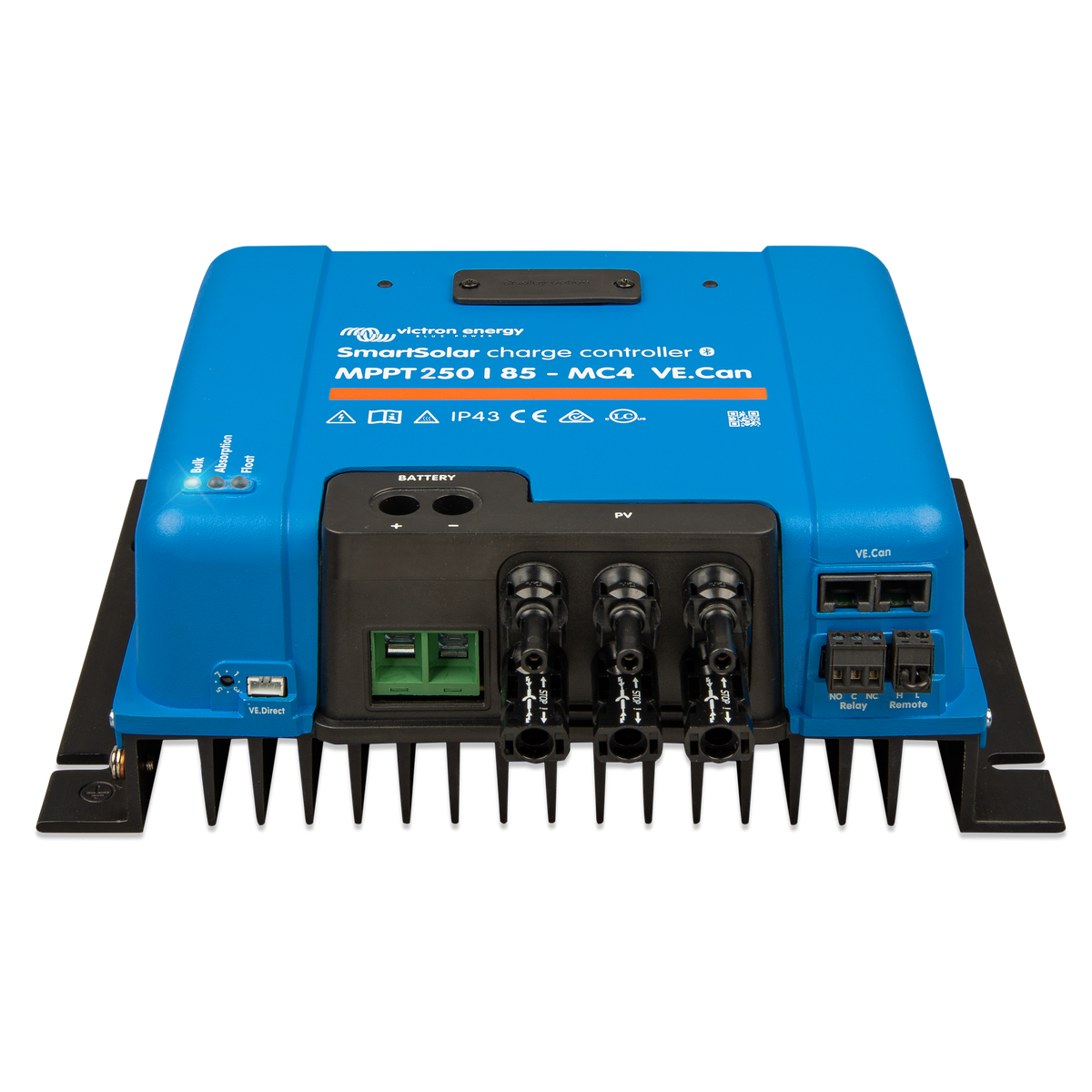 Chargeur solaire Victron Energy SmartSolar MPPT 250/85-MC4 VE.Can | SCC125085511