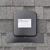 Roof-Mounted Solar PV Junction Box on a roof