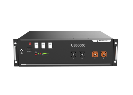 Pylontech US3000C Rechargeable Li-on Battery 3.37kWh, 48V | Commercial Grade