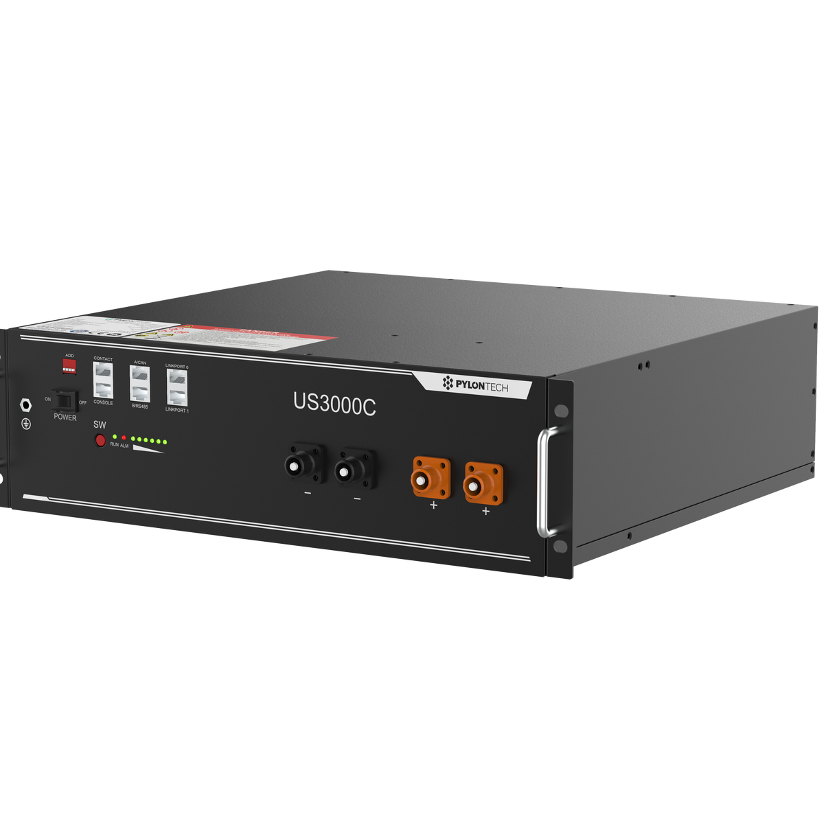 Pylontech US3000C LiFePO4 Battery | 48V-3,37kWh BESS Solution | UL