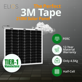 Elios Voltaic 210F-T | 210W Semi-Flexible Solar Panel with 3M Tape