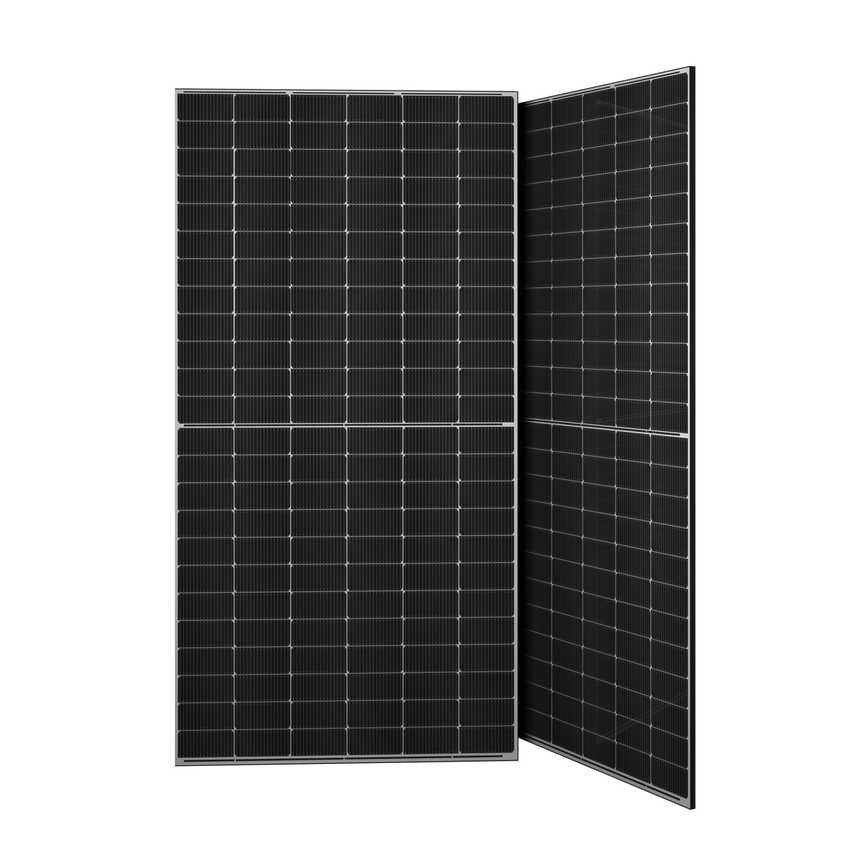 Elios Voltaic 600HC-BF | 600W Bifacial Solar Panel, N-Type , Half-Cell, 30mm Grey Frame