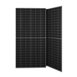 Elios Voltaic 600HC-BF | 600W Bifacial Solar Panel, N-Type , Half-Cell, 30mm Grey Frame