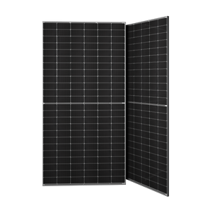 Elios Voltaic 600HC-BF | 600W Bifacial Solar Panel, N-Type , Half-Cell, 30mm Grey Frame