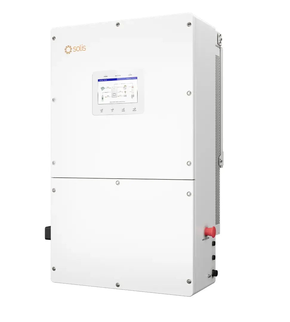 Onduleur hybride commercial triphasé Solis 60 kW 480 V – S6-EH3P60K-NV-YD-H-US