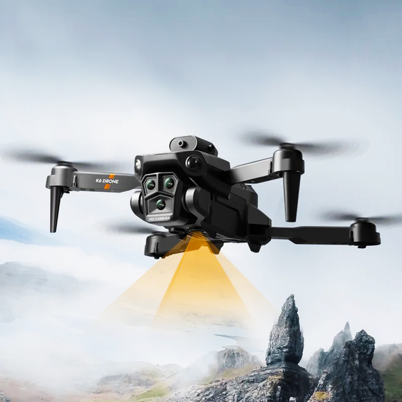 Drone with online camera and speaker