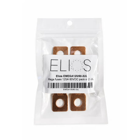 Fusibles Elios FUSUS-125M Mega 125 A 60 V CC | Lot de 2 - UL