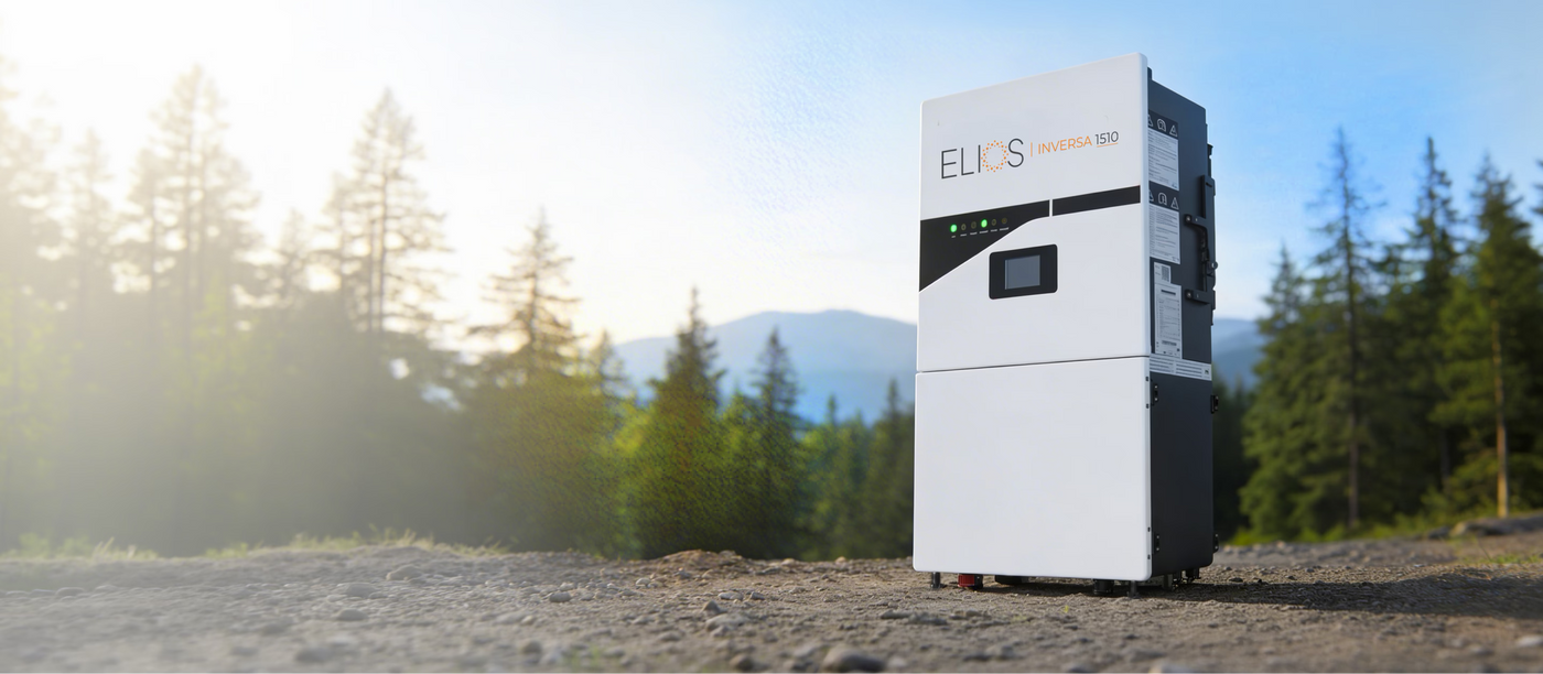 Elios Inversa 1510 hybrid inverter for off-grid solar systems
