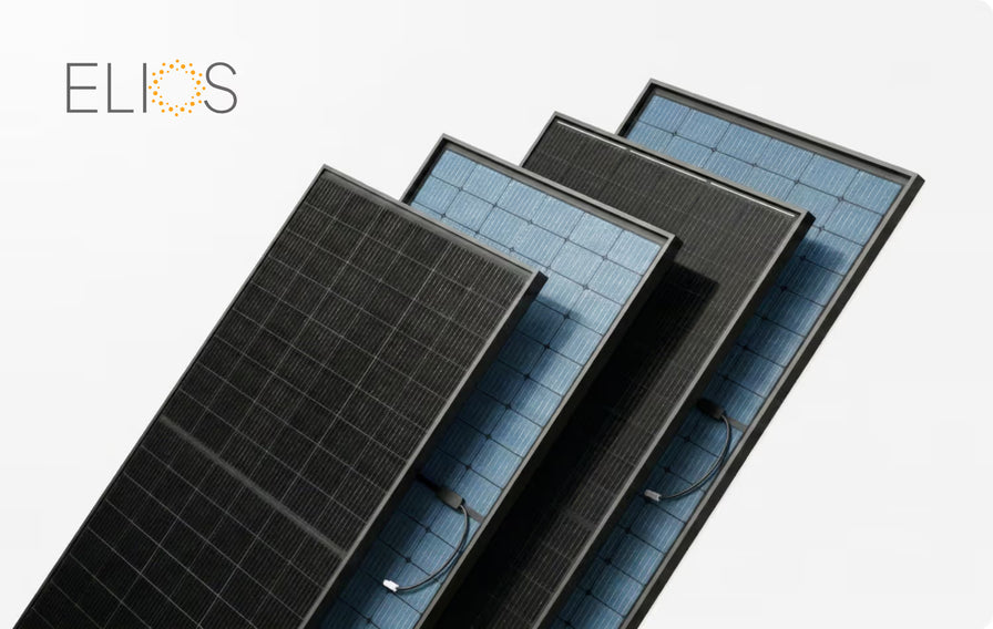 Elios Voltaic 400HC-BF 400W bifacial mono solar panels