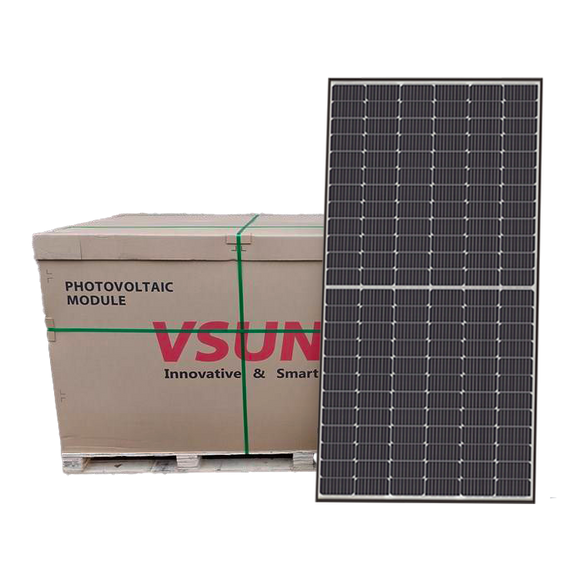 30 Vsun Solar Panel Per Skid | Vsun 450W Bi-Facial Solar Panel | PERC Cell Technology