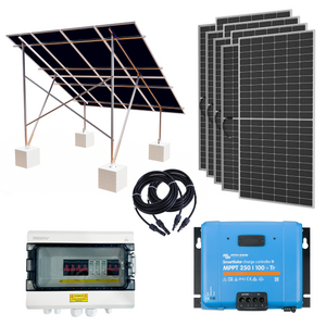 Victron Energy Bundle Kit 3 | Victron Elios Bundle | Cottage Ground mount 4.4KW