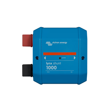 Vue de face du moniteur de batterie Victron Energy Lynx Shunt VE.Can 1000A