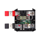 Shunt Victron Energy Lynx VE.Can 1000 A, version ouverte, avec le fusible principal du système installé