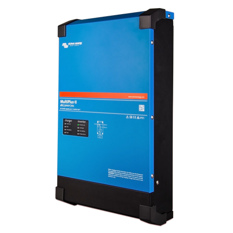 Left-side view of the Victron Energy MultiPlus-II 48/5000/70-50 230V inverter charger